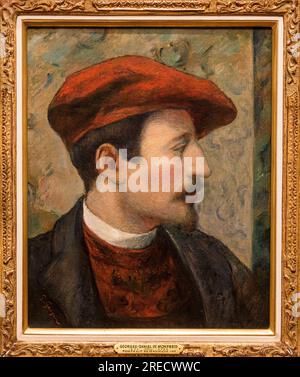 Portrait de Paul Gauguin (1848-1903) par George Daniel de Monfreid (1856-1929) - Musée des Beaux-Arts  St. Petersburg, Floride, États-Unis Banque D'Images