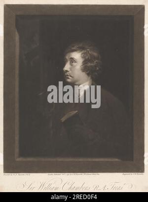 Sir William Chambers 1794 de Samuel William Reynolds Banque D'Images