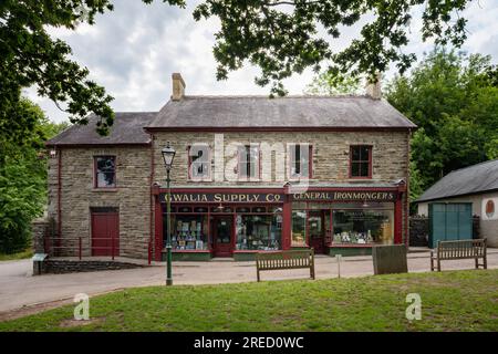 Gwalia Stores, St. Fagans National Museum of History, Cardiff, pays de Galles, Royaume-Uni Banque D'Images