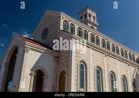 Cathédrale Saint mère Teresa à Pristina, Kosovo Banque D'Images