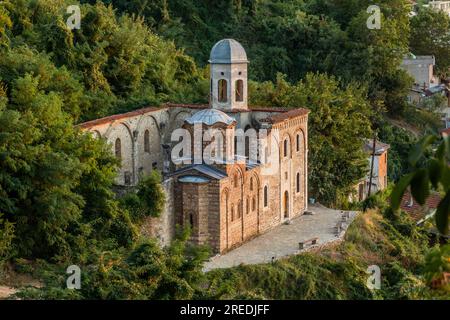 Église orthodoxe serbe du Saint Salut à Prizren, Kosovo Banque D'Images