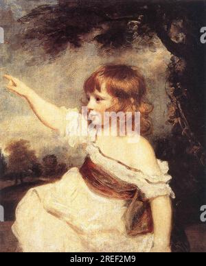 Francis George Hare, alias Maître Hare, enfant entre 1788 et 1789 de Joshua Reynolds Banque D'Images