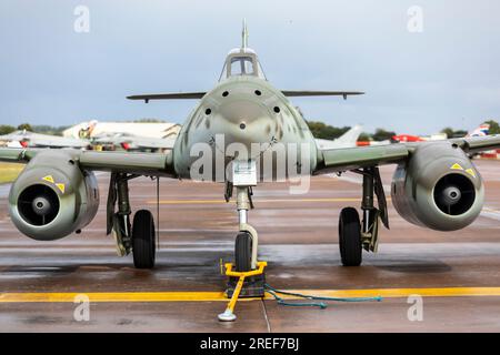 Messerschmitt Me 262 avion à réaction de reproduction Banque D'Images