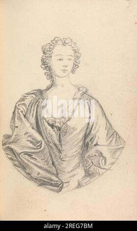 Album dessin circa 1730 par Thomas Bardwell Banque D'Images