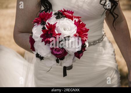 Bouquet de mariée Banque D'Images