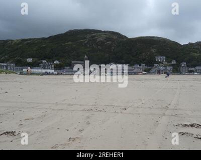 Barmouth Beach, Snowdonia National Park, Gywnedd, pays de Galles du Nord, Royaume-Uni, ROYAUME-UNI. Banque D'Images