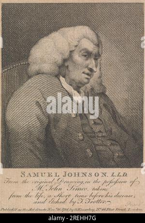 Samuel Johnson de Thomas Trotter Banque D'Images
