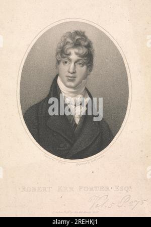 Robert Ker porter 1806 par Anthony Cardon Banque D'Images