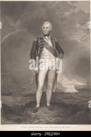 Sir John Borlase Warren 1799 par James Stow Banque D'Images