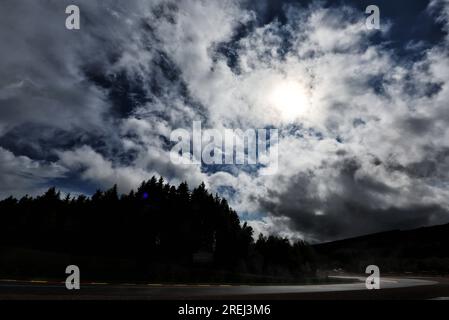 Spa Francorchamps, Belgique. 28 juillet 2023. Action. Championnat du monde de Formule 1, Rd 13, Grand Prix de Belgique, vendredi 28 juillet 2023. Spa-Francorchamps, Belgique. Crédit : James Moy/Alamy Live News Banque D'Images