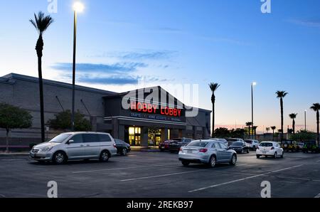 Hobby lobby un magasin d'art et d'artisanat dans un centre commercial de Las Vegas Banque D'Images