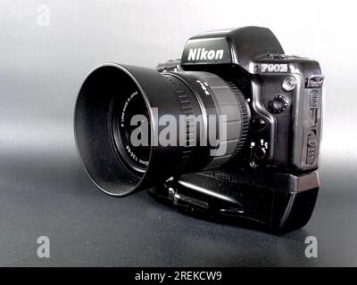 Agréable à retenir - Nikon F90X Banque D'Images