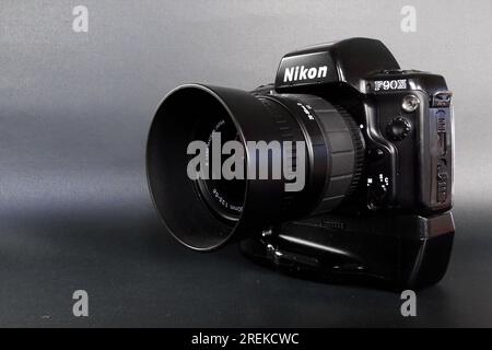 Agréable à retenir - Nikon F90X Banque D'Images