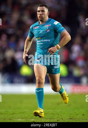 Cameron Smith de Leeds Rhinos lors du match de Betfred Super League au Totally Wicked Stadium, St. Helens. Date de la photo : Vendredi 28 juillet 2023. Banque D'Images