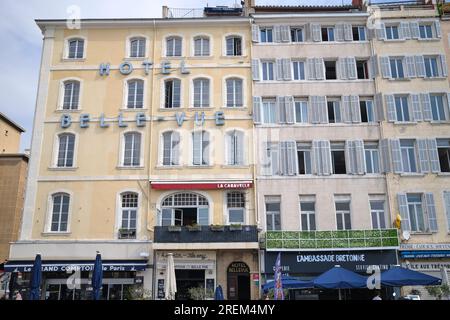 Hôtel Bellevue Marseille France Banque D'Images