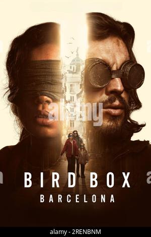 BIRD BOX BARCELONA (2023), réalisé par ALEX PASTOR et DAVID PASTOR. Crédit : NOSTROMO PHOTOS / Album Banque D'Images