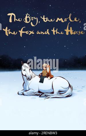 BOY, THE TAUPE, THE FOX AND THE HORSE, THE (2022) - TITRE ORIGINAL : THE BOY, THE TAUPE, THE FOX AND THE HORSE -, RÉALISÉ PAR CHARLIE MACKESY ET PETER BAYNTON. Crédit : Apple Original films / BBC film / Album Banque D'Images