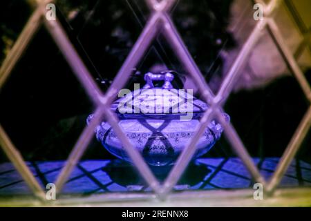 Château de tjoloholm dans ultraviolet Banque D'Images