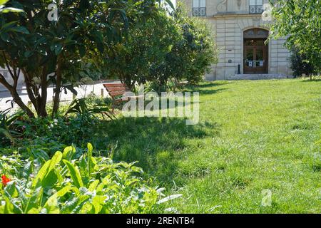 Paris, jardin Pierre Teilhard de Chardin // Paris, jardin Pierre Teilhard de Chardin Banque D'Images