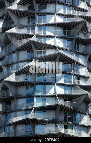 The Kaktus / Cactus Towers ou Esbjerg Towers (2019), Esbjerg, Danemark. Banque D'Images