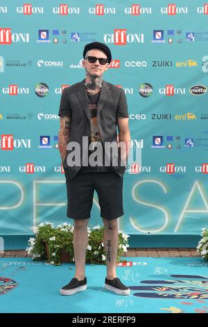 Giffoni Vallepiana, Italie. 29 juillet 2023. Giffoni Vallepiana Giffoni film Festival 2023 les Kolors, sur la photo : Alex Fiordispino crédit : Agence photo indépendante/Alamy Live News Banque D'Images