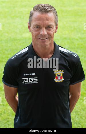 Deventer, pays-Bas. 29 juillet 2023. DEVENTER, PAYS-BAS - JUILLET 29 : Eric Weghorst de Go Ahead Eagles lors d'un Photocall de Go Ahead Eagles à Adelaarshorst le 29 juillet 2023 à Deventer, pays-Bas. (Photo de Henny Meijerink/Agence BSR) crédit : Agence BSR/Alamy Live News Banque D'Images