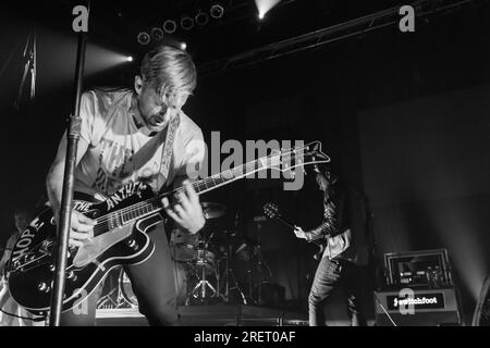 16 novembre 2016 : Switchfoot se produit à la House of Blues, Dallas, Texas. Banque D'Images