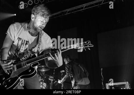 16 novembre 2016 : Switchfoot se produit à la House of Blues, Dallas, Texas. Banque D'Images