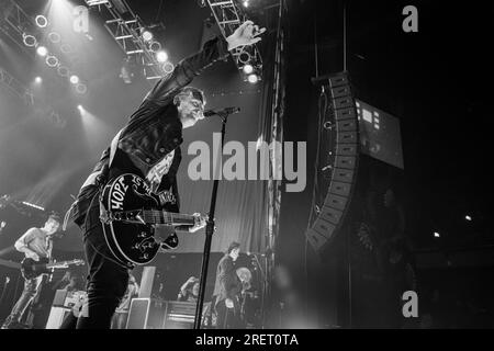 16 novembre 2016 : Switchfoot se produit à la House of Blues, Dallas, Texas. Banque D'Images