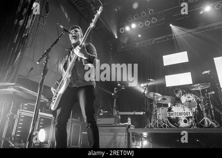 16 novembre 2016 : Switchfoot se produit à la House of Blues, Dallas, Texas. Banque D'Images