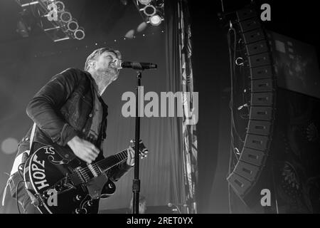 16 novembre 2016 : Switchfoot se produit à la House of Blues, Dallas, Texas. Banque D'Images