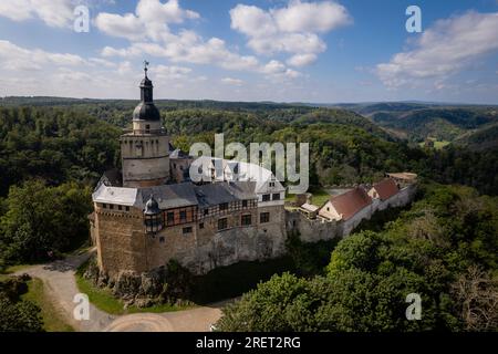 Burg Falkenstein Harz Banque D'Images