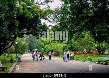 Jardin botanique de Lalbagh, Bengaluru Bangalore, Karnataka, Inde du Sud, Inde, Asie Banque D'Images