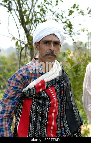 Todas Elder, une des grandes tribus aborigènes de l'Inde, Nilgiris, Ooty Udhagamandalam, Tamil Nadu, Inde du Sud, Inde, Asie Banque D'Images