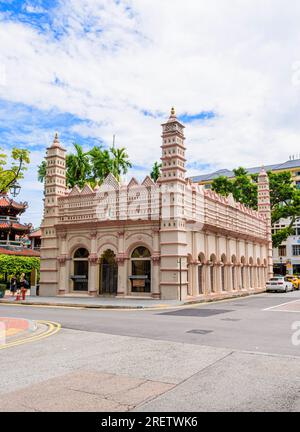 Nagore Dargah Indian Muslim Heritage Centre, Telok Ayer St, Singapour Banque D'Images