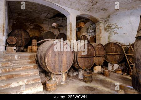 Caves originales de Palo Ripoll, Llucmajor, Majorque, Iles Baléares, Espagne Banque D'Images