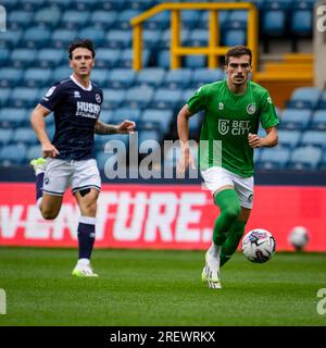 Londres, Royaume-Uni. 29 juillet 2023. LONDRES, ANGLETERRE - 29 JUILLET : Inigo Cordoba de Fortuna Sittard lors du match amical de pré-saison entre Millwall et Fortuna Sittard au Den le 29 juillet 2023 à Londres, Royaume-Uni. (Photo Orange Pictures) crédit : Orange pics BV/Alamy Live News Banque D'Images