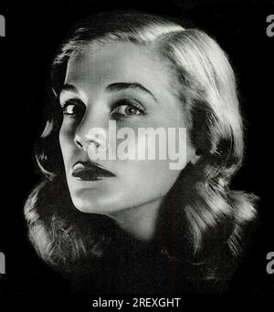 Philippe Halsman (photographe américain) - Un cliché publicitaire de Lizabeth Scott Banque D'Images