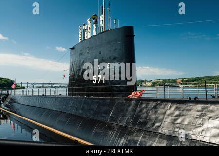 USS Nautilus (SSN-571) The Submarine Force Library & Museum   Groton, Connecticut, USA Banque D'Images