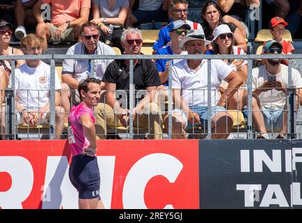 Albi, France. 30 juillet 2023. Renaud Lavillenie lors du Championnat de France d'athlétisme 2023 à Albi, France, le 30 juillet 2023. Photo d'Arnaud Bertrand/ ABACAPRESS.COM crédit : Abaca Press/Alamy Live News Banque D'Images