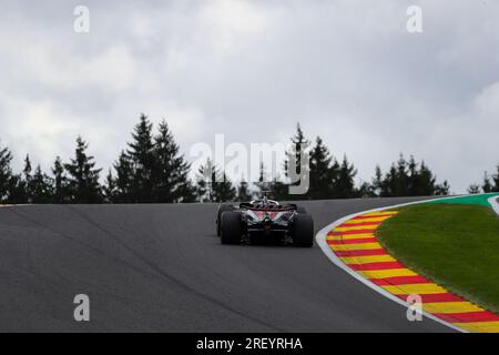 Kevin Magnussen (SVE) Haas VF-23 lors de la course le dimanche 30 juillet FORMULE 1 CROISIÈRES MSC GRAND PRIX DE BELGIQUE 2023 - Jul28 au 30 juillet 2023 Spa Franc Banque D'Images