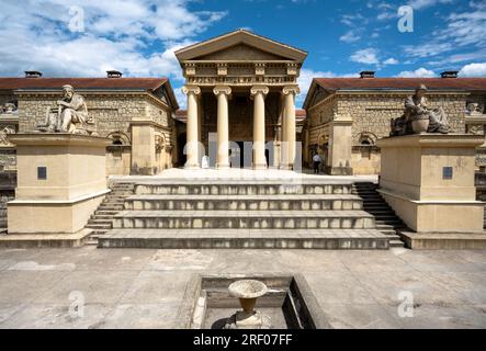 Bains de boue thérapeutique Nikolai Semashko à Yessentuki, ville thermale dans la région des eaux minérales caucasiennes, Krai de Stavropol, Russie. Banque D'Images