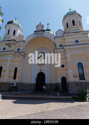 Église des Saints Cyrille et méthode / Temple dans la zone de tolérance de la ville de Sofia, Bulgarie, 30 juillet 2023 Banque D'Images