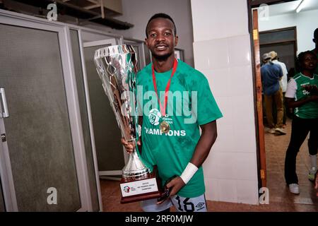 Nairobi, Kenya. 25 juin 2023. Nairobi City Stars contre Gor Mahia, Premier League kenyane. GOR Mahia a gagné 4-1, devenant champion de la première Ligue kenyane. Stade Kasarani. Crédit : XtraTimeSports (Darren McKinstry) / Alamy. Banque D'Images