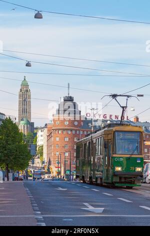 Helsinki, Finlande - juin 19 2019 : l'église Kallio (finnois : Kallion kirkko, suédois : Berghälls kyrka) est une église luthérienne du district de Kallio Banque D'Images