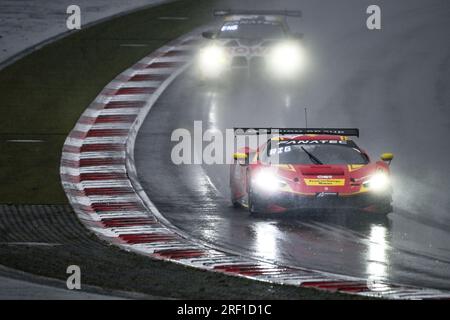 Nurbur, Allemagne. 30 juillet 2023. Davide Rigon, Daniel Serra, Antonio Fuoco, AF Corse, Ferrari 296 Gt3,30juillet, 2023, Nurburgring, Allemagne crédit : Independent photo Agency/Alamy Live News Banque D'Images