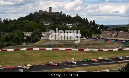 Nurbur, Allemagne. 30 juillet 2023. GT World Challenge Powered by AWS Round 6, Endurance, Nurburgring, Start Race, 30 juillet 2023, Nurburgring, Allemagne crédit : Independent photo Agency/Alamy Live News Banque D'Images