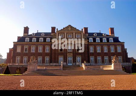 Château d'eau baroque Nordkirchen, siège de l'Université des sciences appliquées de Rhénanie du Nord-Westphalie, Rhénanie du Nord-Westphalie, Allemagne, Westphalie Banque D'Images