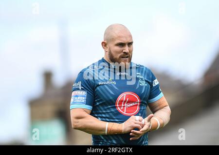Wakefield, Angleterre - 30 juillet 2023 Gil Dudson de Warrington Wolves. Rugby League Betfred Super League , Wakefield Trinity vs Warrington Wolves au Be Well support Stadium, Wakefield, Royaume-Uni Banque D'Images