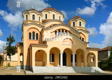 Nativité de la cathédrale orthodoxe du Seigneur, Albanie, Shkoder Banque D'Images